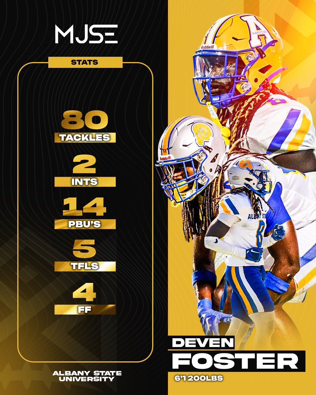 Deven Foster Stats